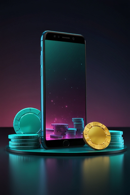 Smartphone avec l’app Riverspin